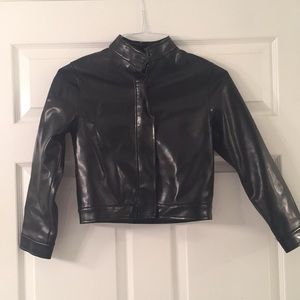 Kids fake leather jacket!